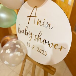 Tabla za baby shower